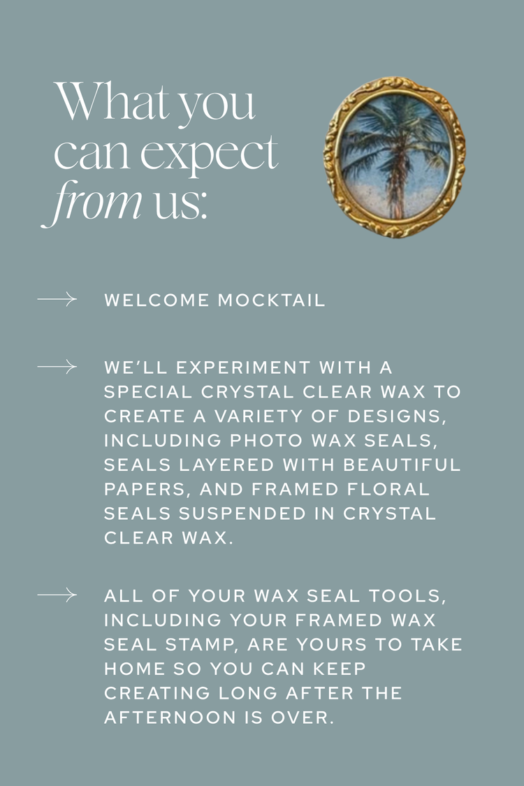 The Art of Creating Clear Wax Seals