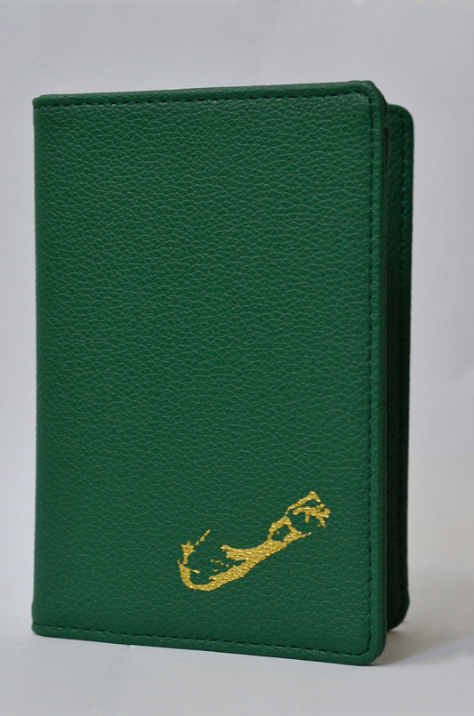 Bermuda Passport Holder - Tropical Green