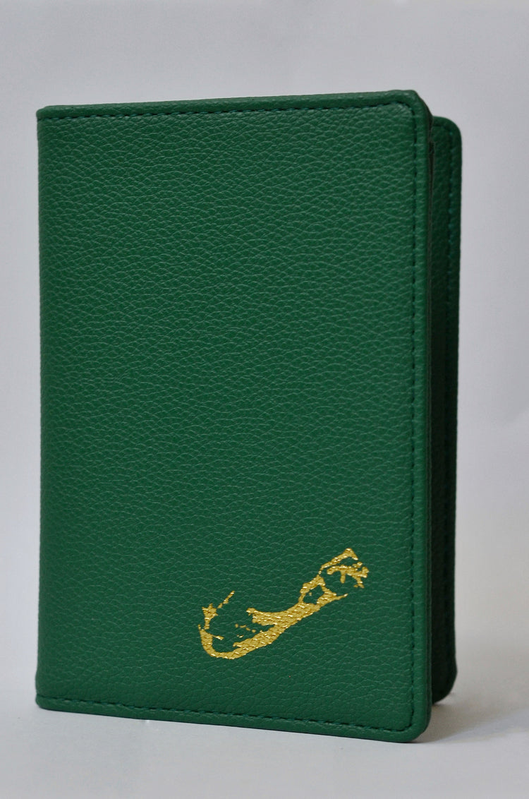 Bermuda Passport Holder - Tropical Green