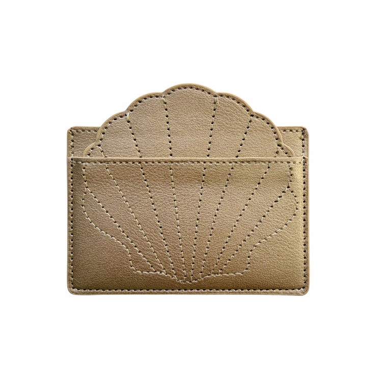 Gold Shell Cardholder