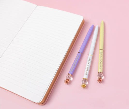 Take me to bermuda pineapple pens