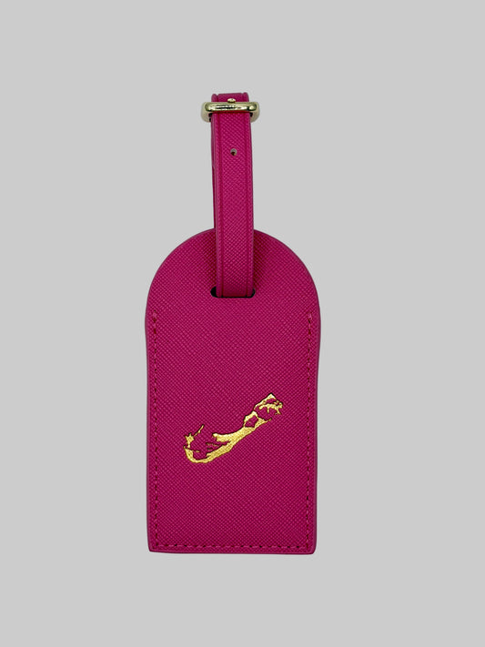 Bermuda Luggage Tag- Pink