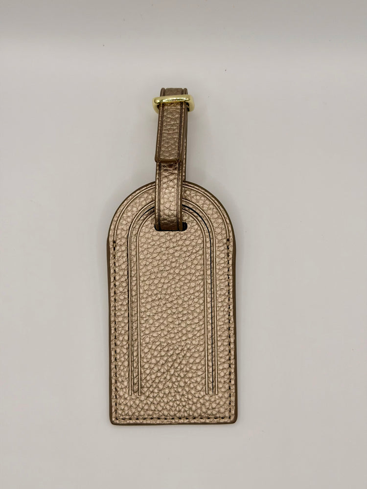 Bermuda Luggage Tag - Gold