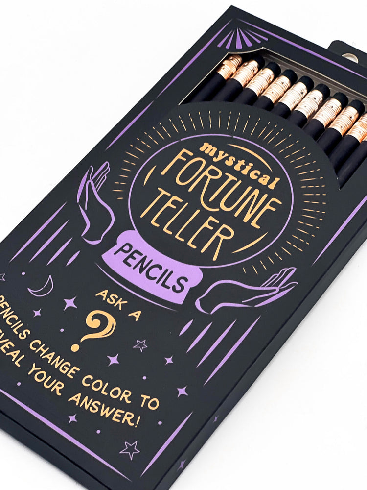 Magic Reveal Mystical Fortune Teller Pencils Set