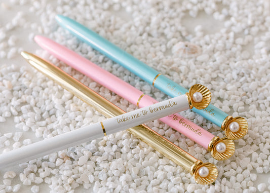 Take Me to Bermuda Shell Pen