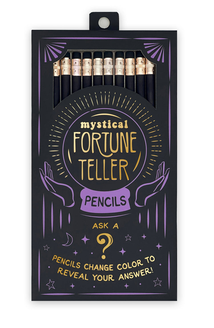Magic Reveal Mystical Fortune Teller Pencils Set