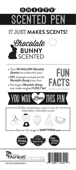 Chocolate Bunny Scented Pen