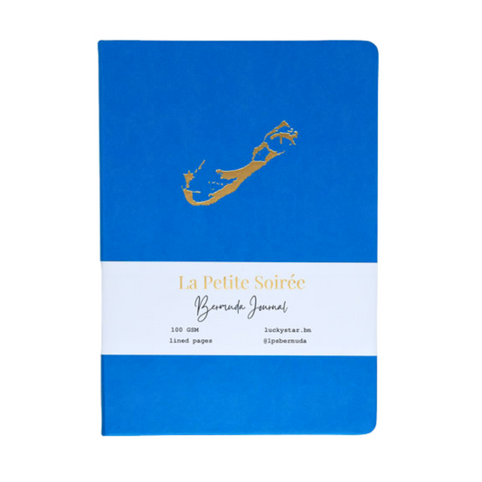 Large Bermuda Journal - Caribbean Blue