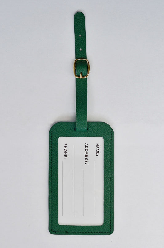 Bermuda Luggage Tag - Tropical Green