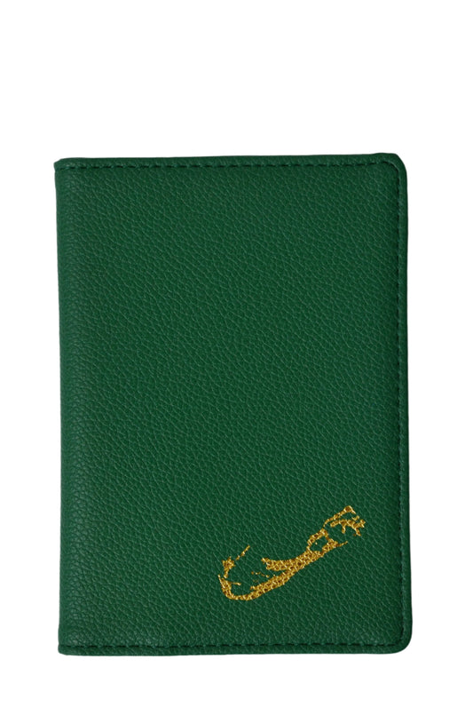 Bermuda Passport Holder - Tropical Green