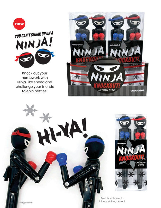 Ninja Action Pen Set