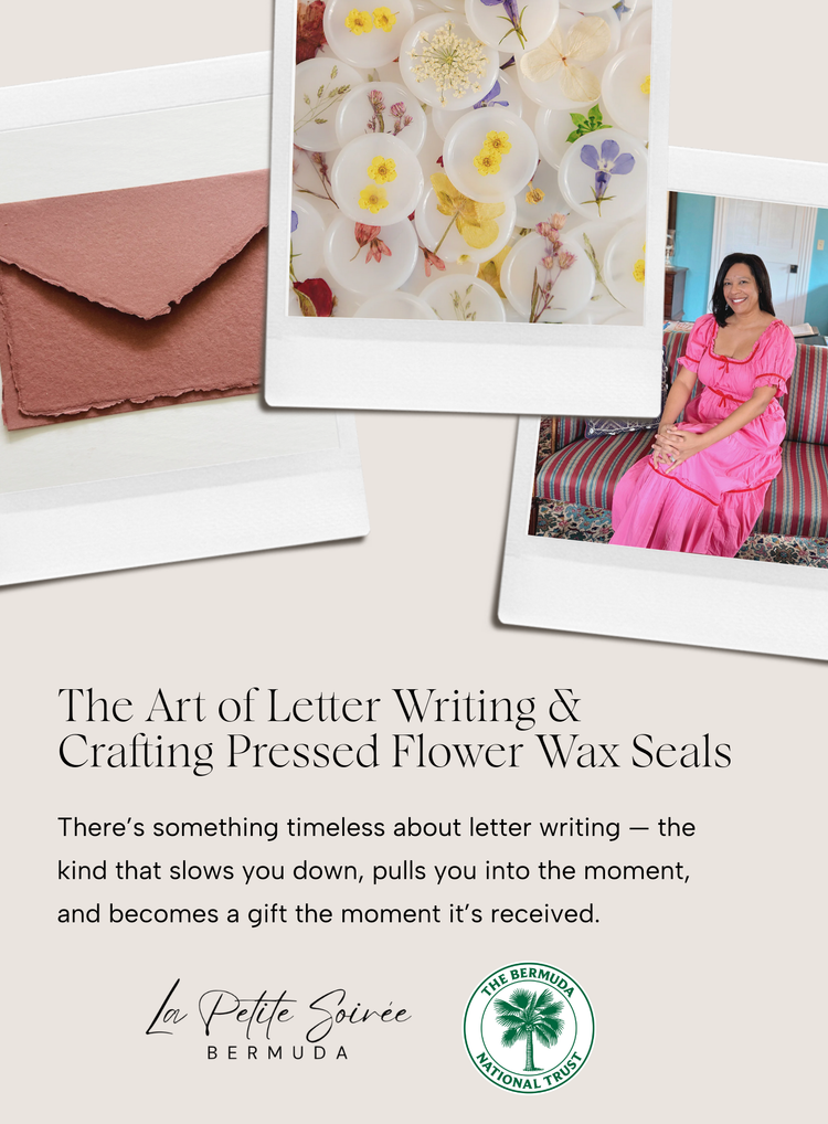 The Art of Letter Writing & Making Pressed-Flower Wax Seals - A Creative Experience