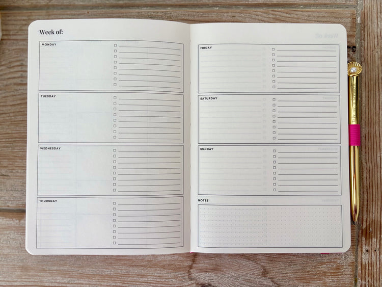 Bermuda Planner – Where Island Beauty Meets Intentional Living