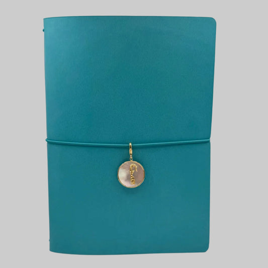 Turquoise Tides Bermuda Reusable Journal - Minimal Edition