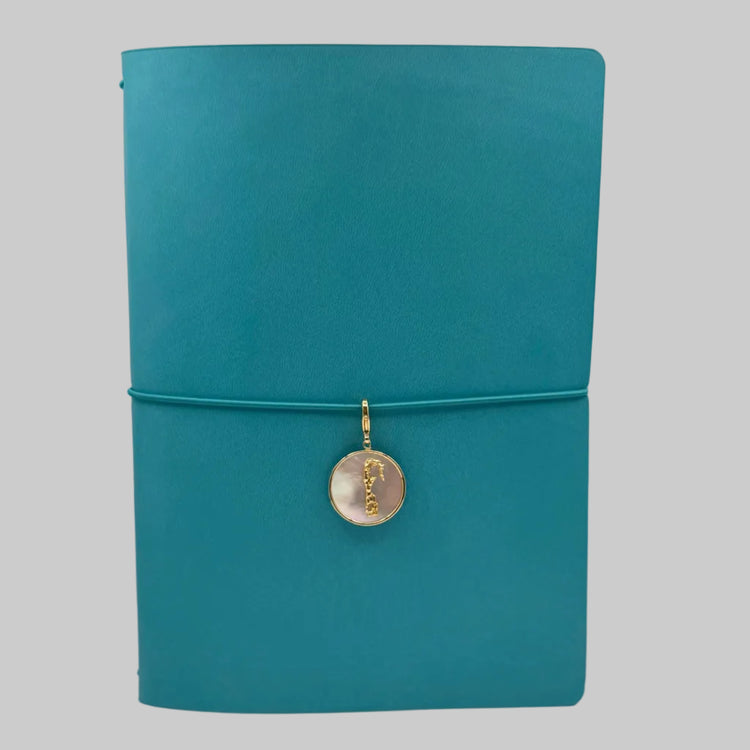 Turquoise Tides Bermuda Reusable Journal - Minimal Edition