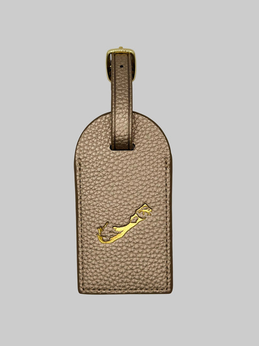 Bermuda Luggage Tag - Gold