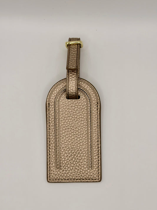 Bermuda Luggage Tag - Gold