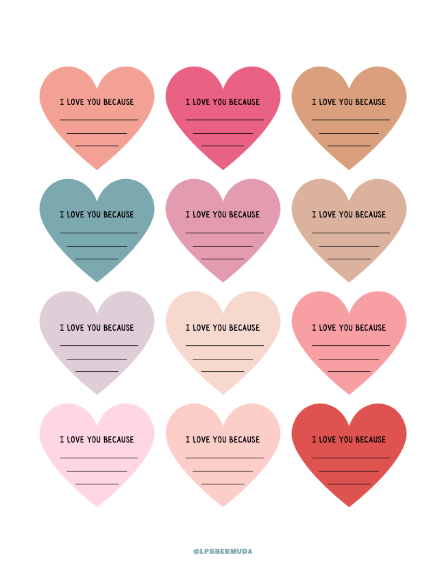 Printable Valentine's Day Bundle – Love Jar, Teacher Valentine, and Love Notes