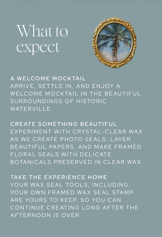 The Art of Creating Clear Wax Seals