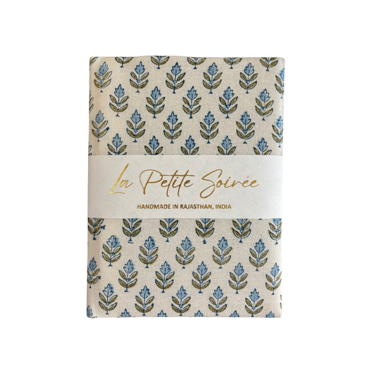 Hand Crafted Block Print Journal - Rajasthan Mist