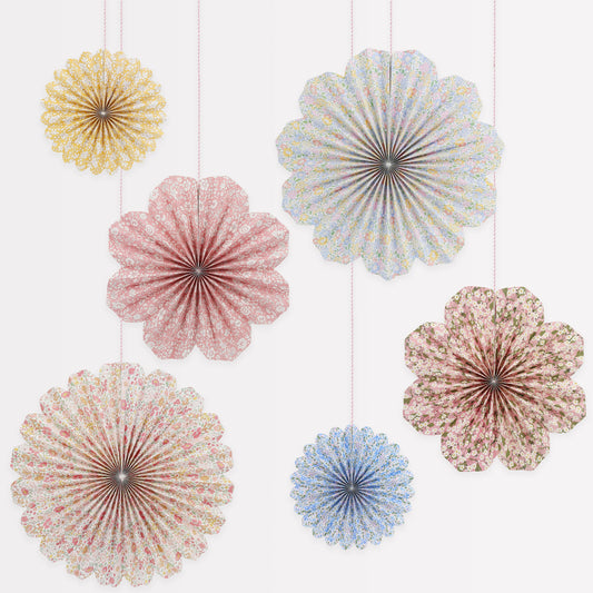 Liberty Paper Pinwheel Decor