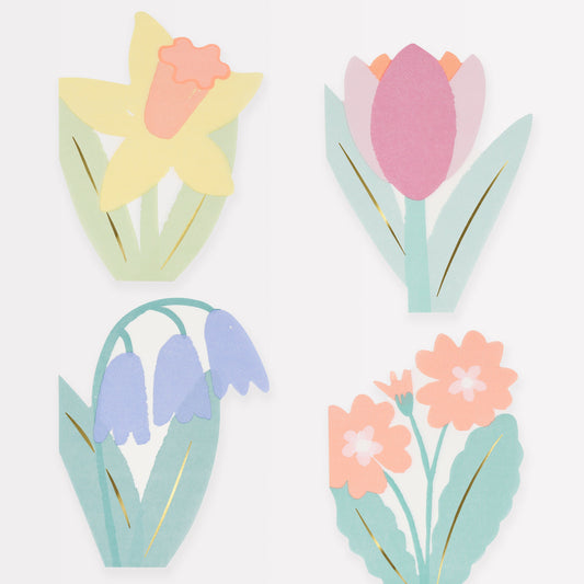 Spring Flower Party Napkins