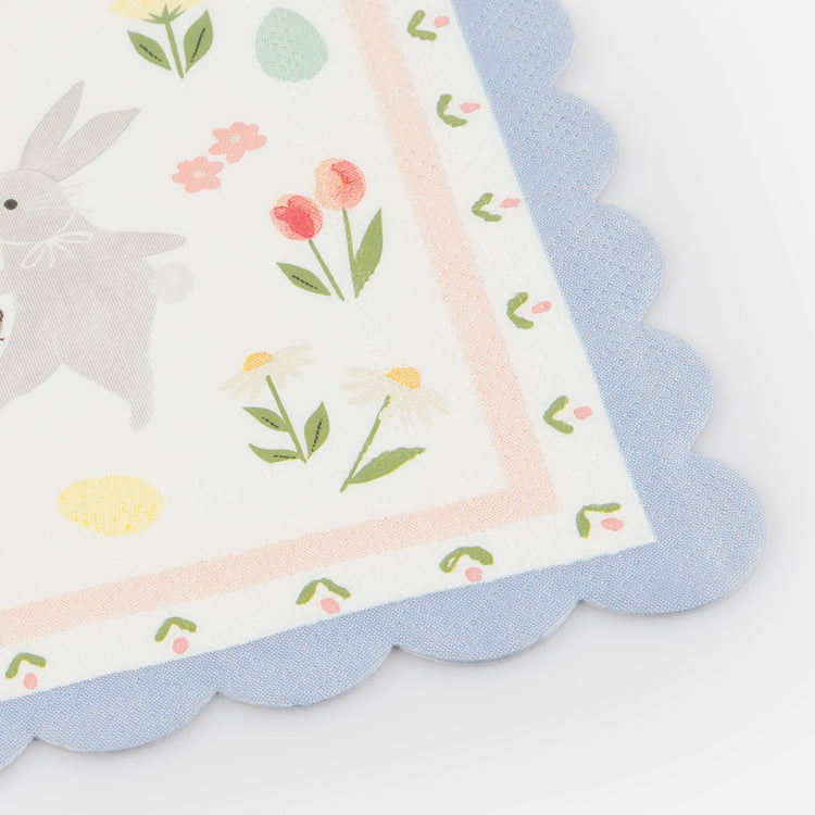 Easter Bunny Napkins 16 Pack