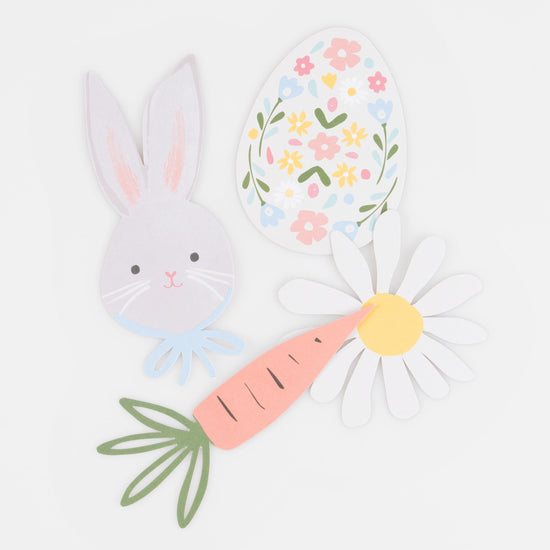 Easter Themed Shaped Stickers