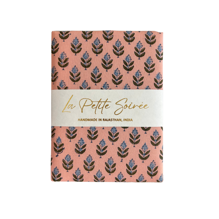 Hand Crafted Block Print Journal - Jaipur Bloom